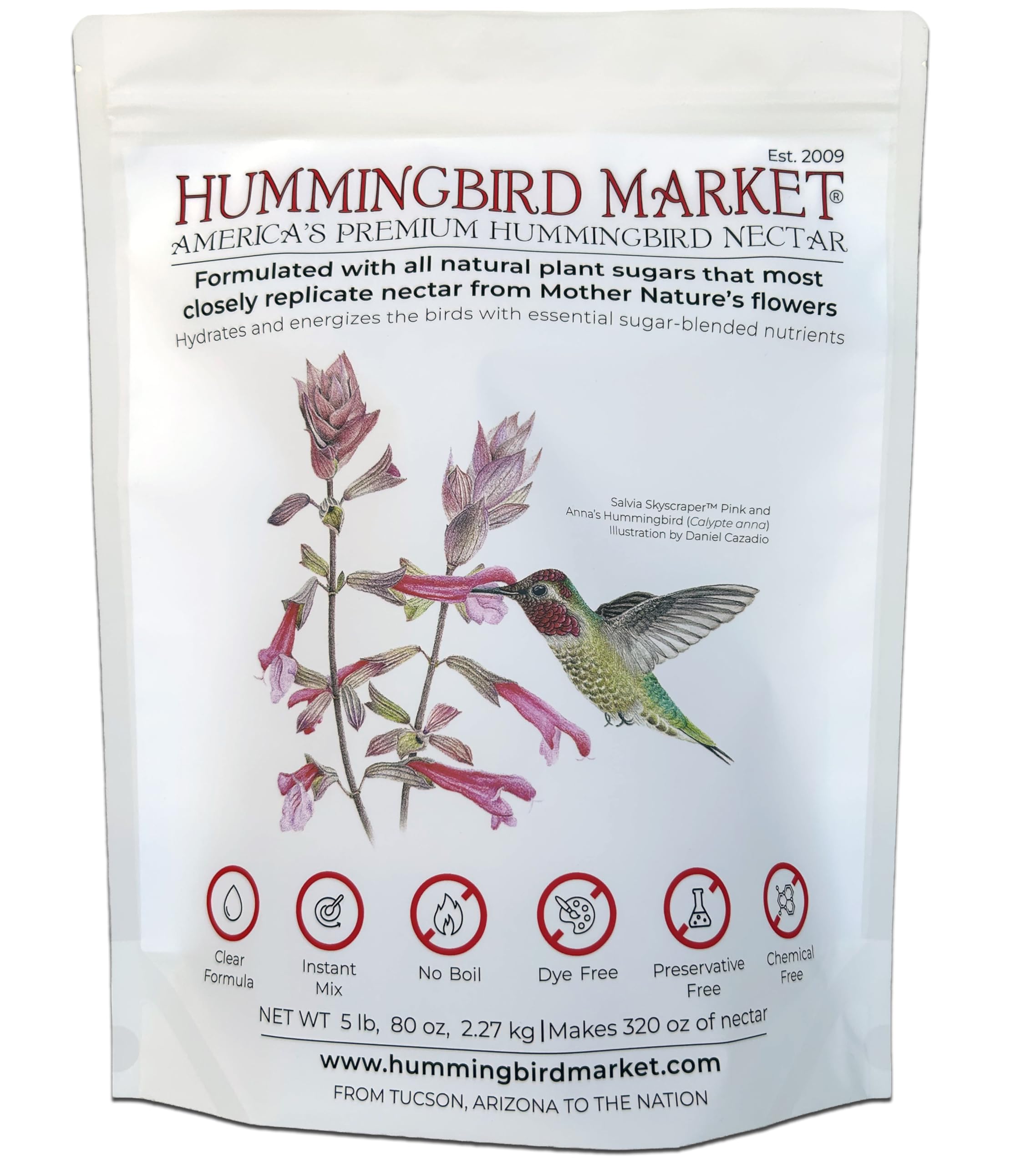 Hummingbird Market All Natural Powder 5 lbs