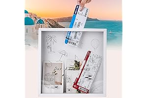 SPACEKEEPER Travel Adventure Archive Shadow Box