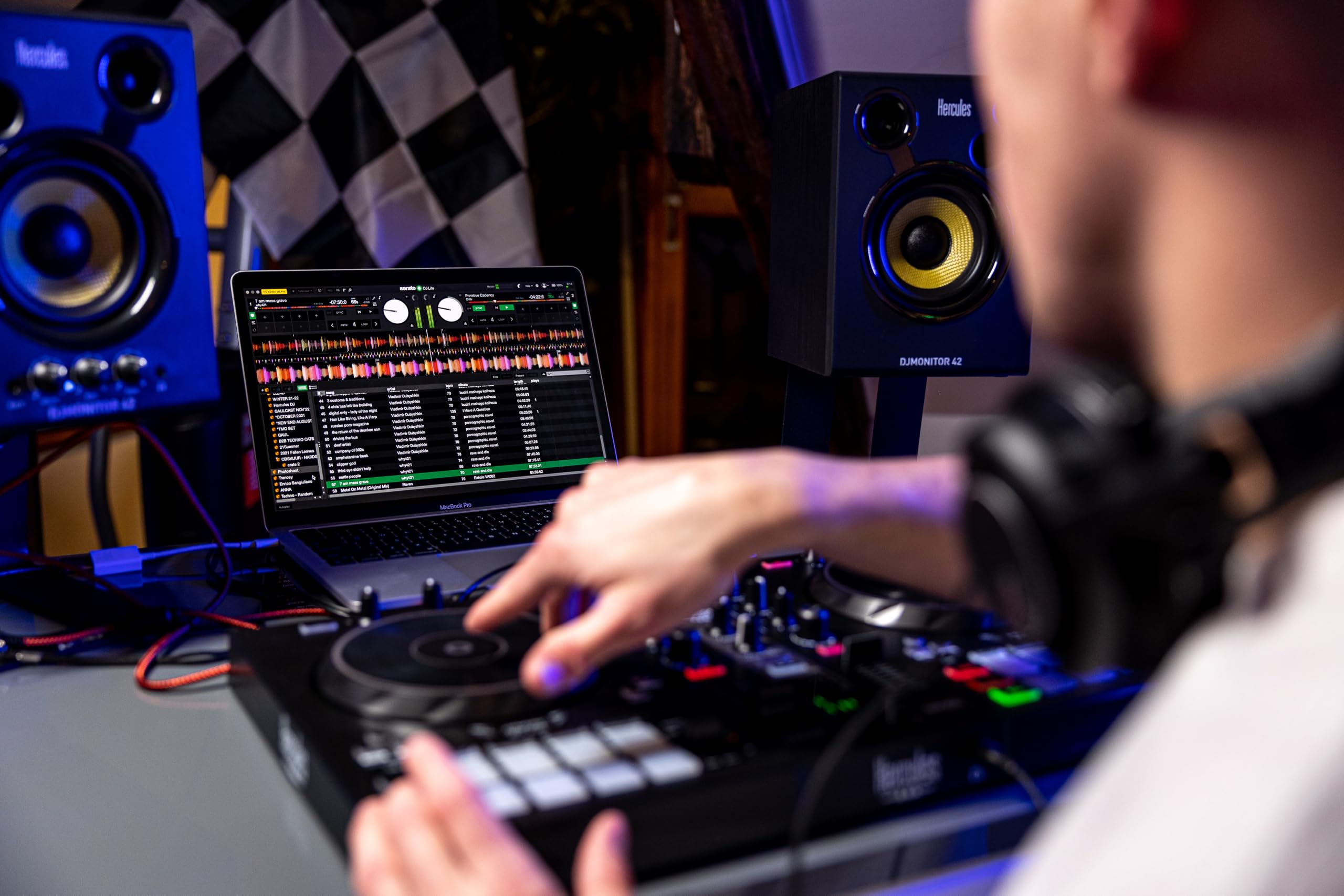 Hercules DJ Essentials Kit – Kit tout-en-un pour apprendre à mixer – Logiciels et tutoriels inclus