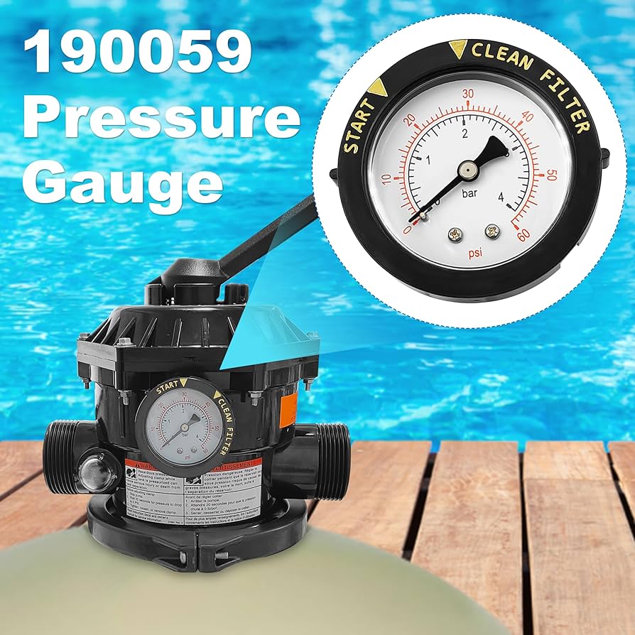 ♡m②♡ Amazon.com: Pentair 190059 Rear Mount Pressure Gauge