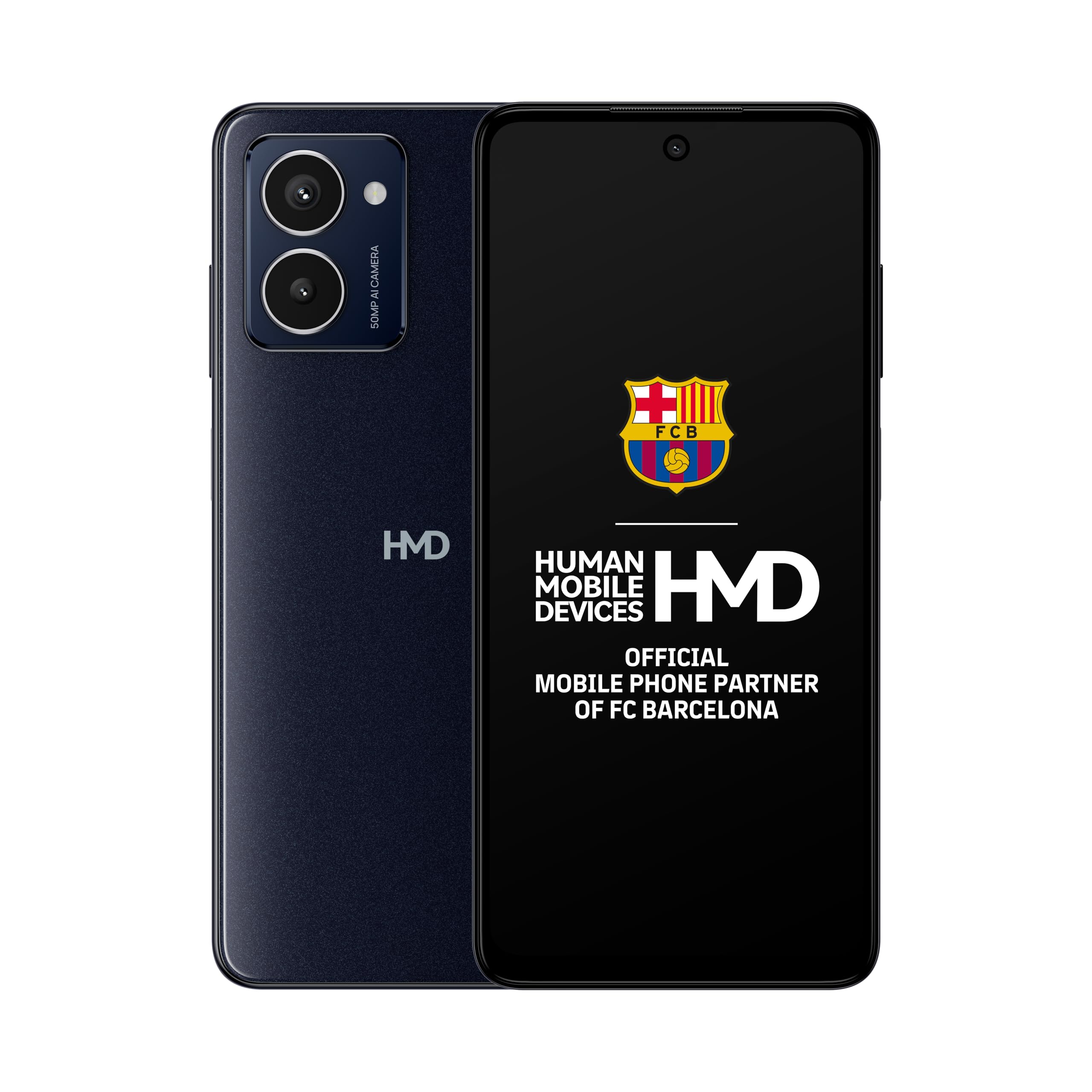 HMD Pulse Pro 4G 6.56” HD+ Smartphone, Android 14, 50MP Dual camera, 50MP selfie camera, 6GB/128GB Storage, up to 59 hours battery life, OZO audio, Easy Repairability, Dual SIM – Black Ocean