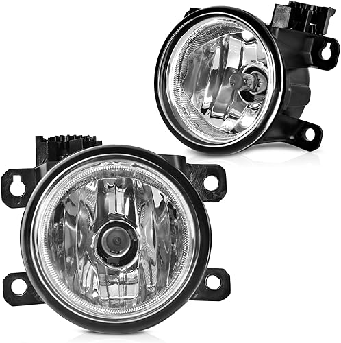 AUTOSAVER88 Luces antiniebla compatibles con 16-18 2016 2017 2018 Pilot Fog Light de repuesto, lámparas antiniebla con bombilla H11 12V 55W