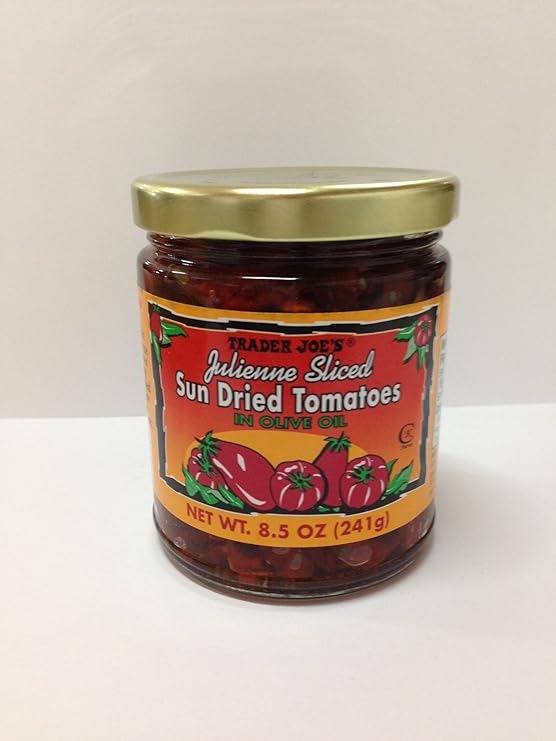 Trader Joe's Julienne Sliced Sun Dried Tomatoes Grocery