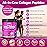 ZEBORA Multi Collagen Peptides Powder - Hydrolyzed Collagen Type I II III V X with Hyaluronic Acid, Biotin, Vitamin C - Support Skin Hair Nail Joints, Non-GMO, Unflavored, Keto Friendly