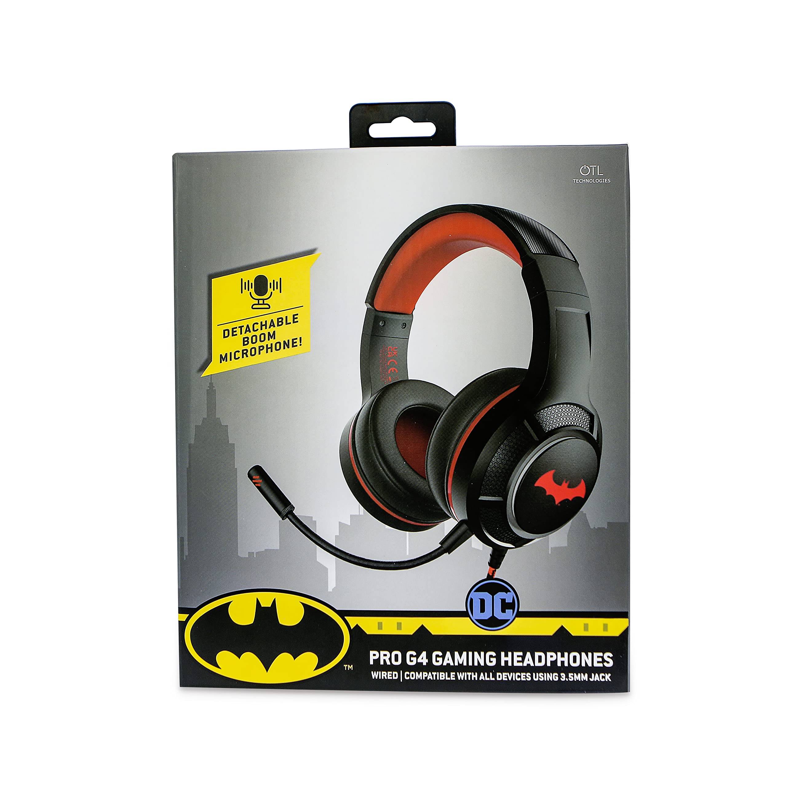 Amazon.com: OTL Technologies Gaming Headset Pro G4 Batman DC