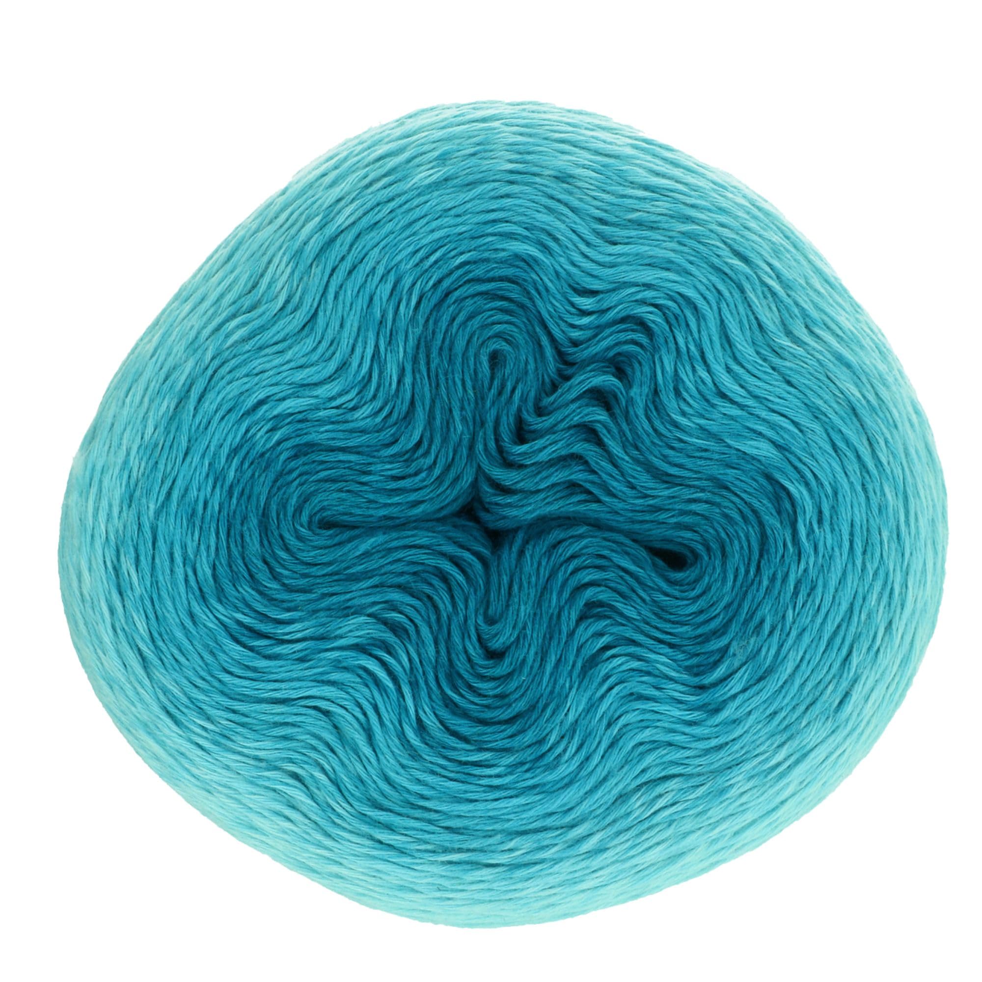 Scheepjes - Scheepjes Whirl 559 Turquoise Turntable Yarn - 1x1000m