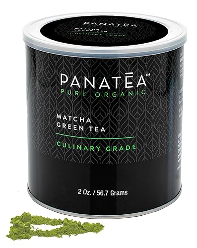 Miniatura 9 de PANATEA Polvo de té verde matcha orgánico certificado  1 libra 100 puro de calidad culinaria matcha  Lattes batidos hornear  lata de 16 onzas