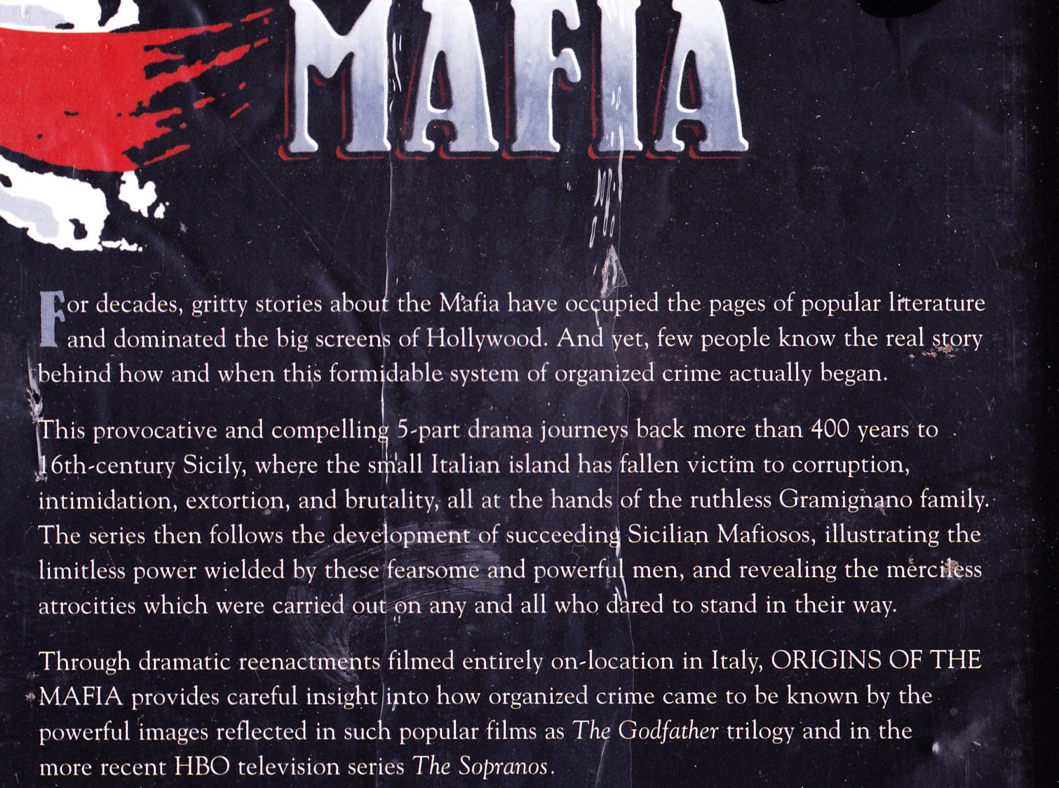The Roots Of The Mafia : The Complete 5 Part Series : A&E - Box Set