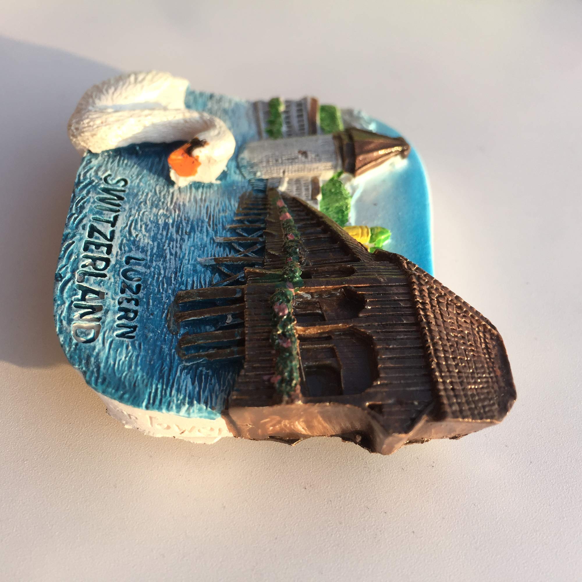 Rigi Lucerna Svizzera Magnete da frigorifero 3D souvenir da viaggio decorazione per frigorifero adesivo magnetico collezione artigianale
