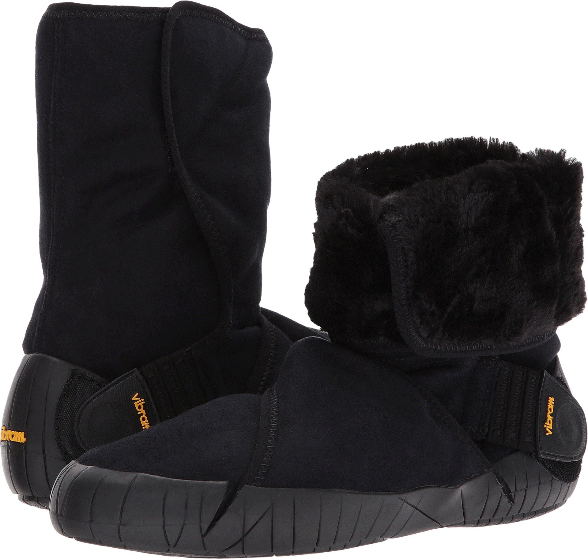 Vibram FiveFingers Mid-boot Eastern Traveler, Unisex Adults’ Classic Boots, Black (Black Black), 9 UK (42/43 EU)