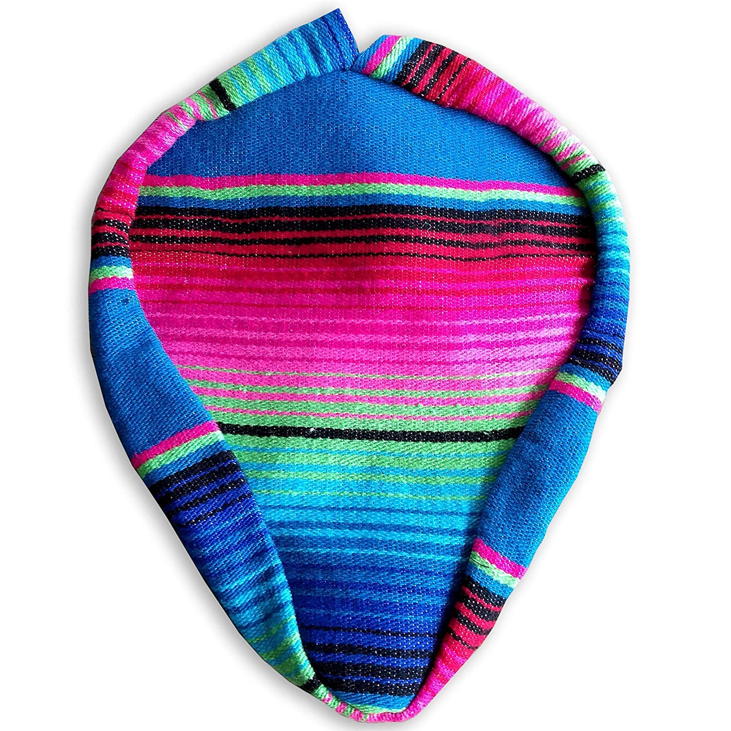 Authentic Mexican Blanket Bicycle Seat Cover, Custom Bike Seat, Handmade Serape', Unique Beach Cruiser Seat Cover, Stylish Fun Bike Seat for Cruz’in Beach Boardwalks, Camping, Festivals & Burning Man