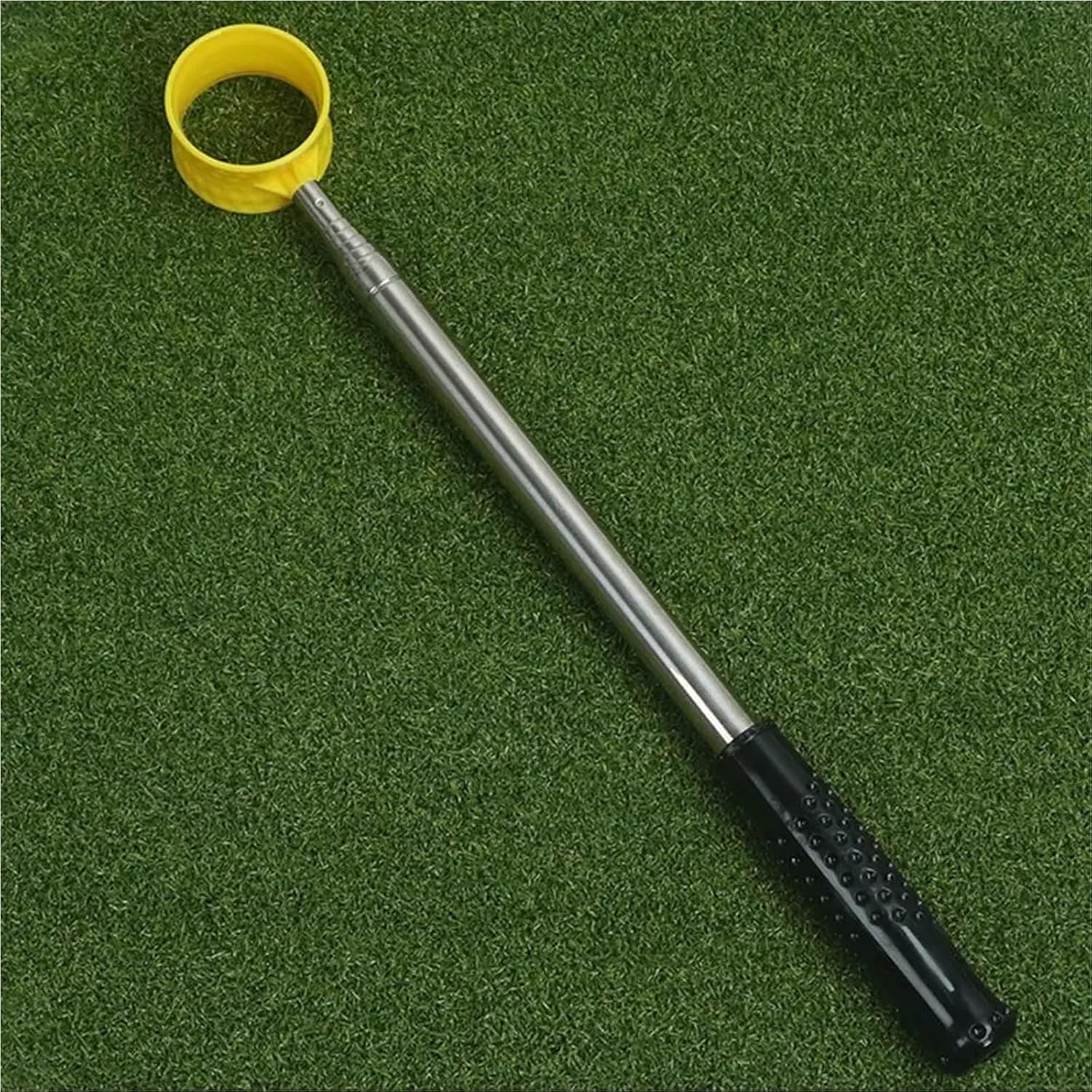 Golf Ball Retriever 3pcs Telescopic Golf Ball Retriever Stainless Steel Two-Sided Grabber Portable Pickup Tool for Golfers for Men Women
