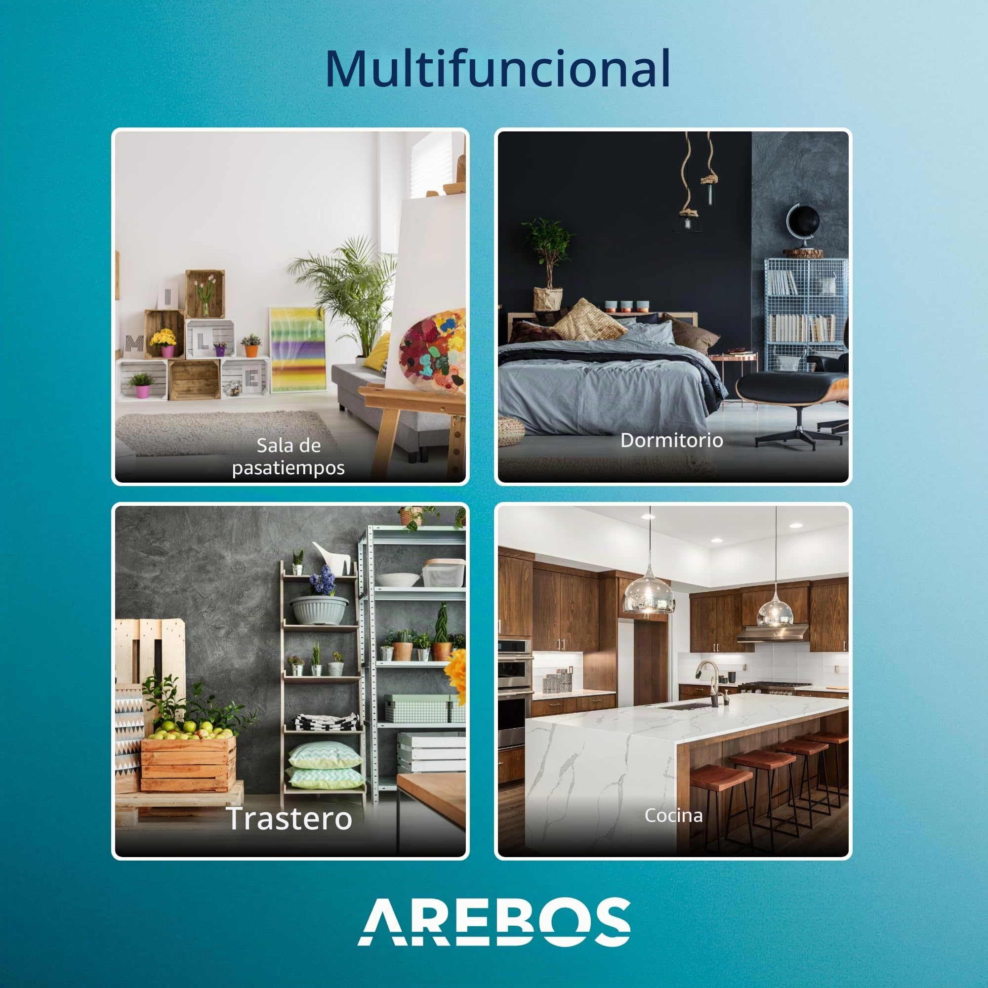 Arebos Cajón telescópico: para armarios de 30, 40, 50 o 60 cm de ancho/cromado/set a elegir: cajón de cocina, cesta extraíble, armario extraíble, separadores para cajones de armarios de cocina/40 cm