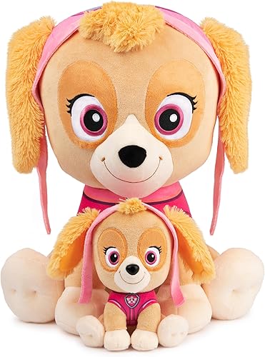 Miniatura 7 de GUND - Peluche oficial de Skye de Paw Patrol, la caricatura de éxito, animal de peluche para edades de 1 año en adelante, 16.5 pulgadas (los estilos