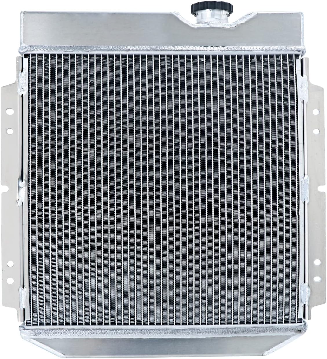 Ford Mustang Radiator, 259 4 Row Core All Aluminum Radiator Compatible With 1960-65 Ford Falcon Ranchero Mercury Comet 1965-66 Mustang
