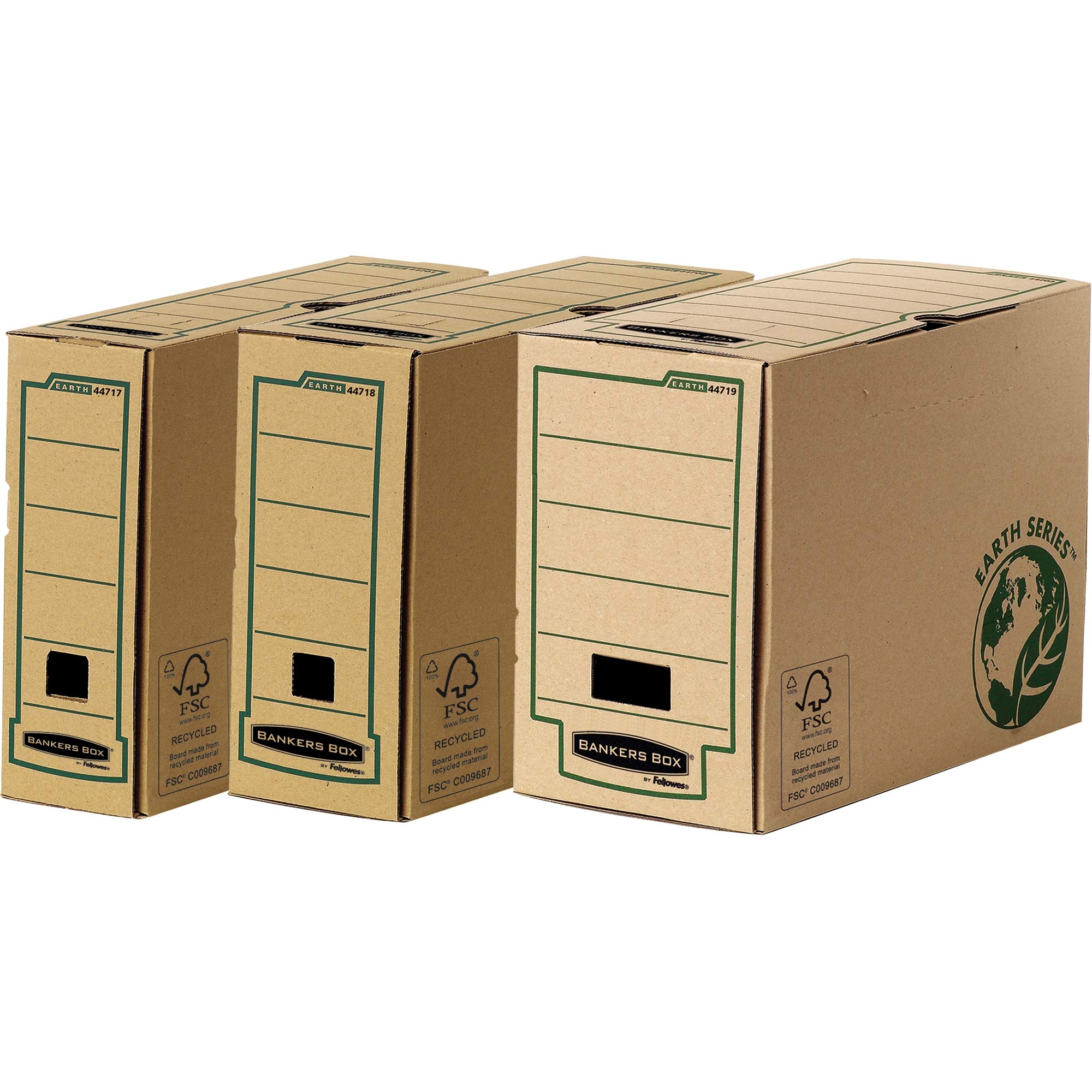 Bankers Box Earth Series 4471801- Caja para archivo, 100 mm, pack con 20 unidades