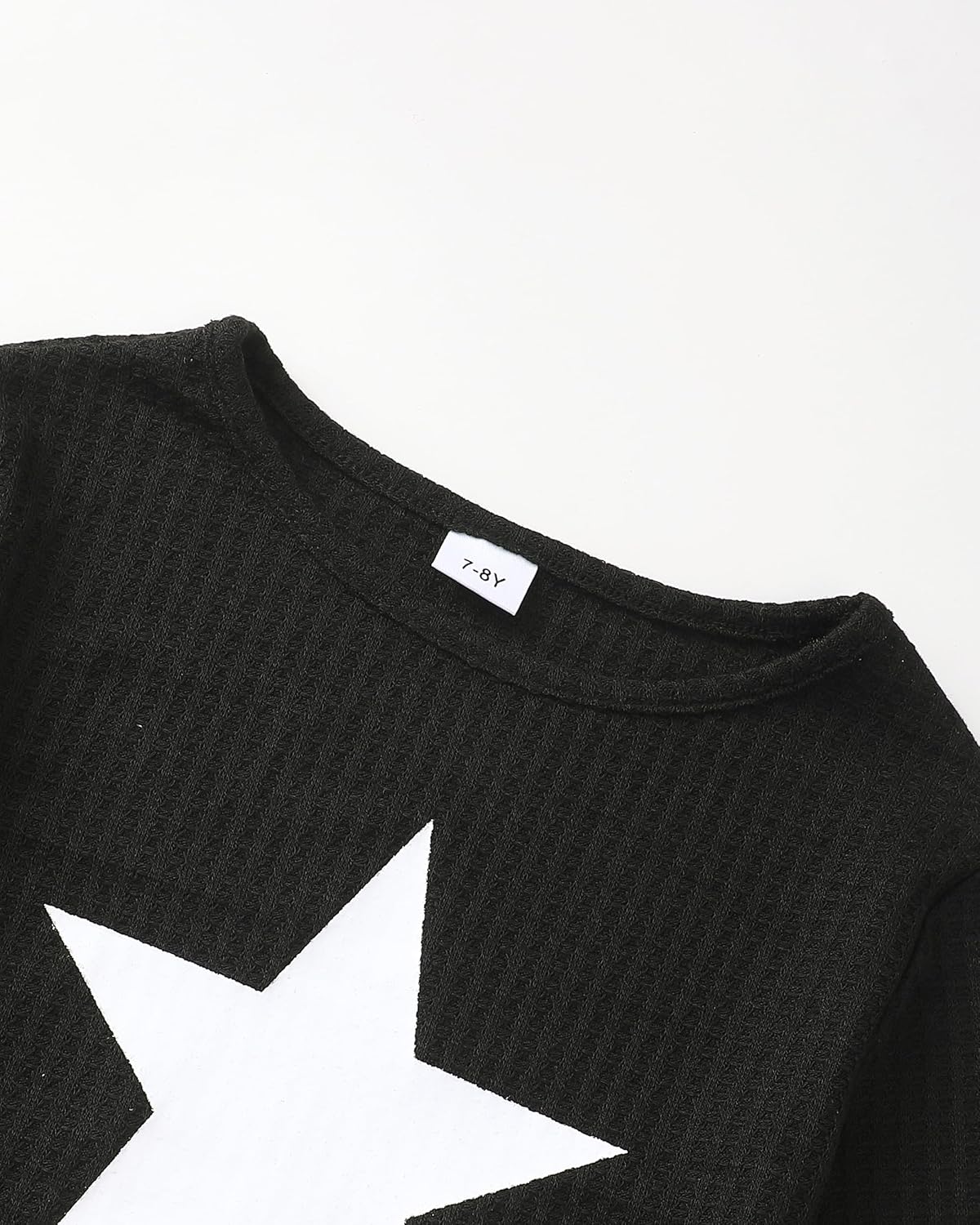 Girls Clothes Tween Girl Clothing Long Sleeve Ruched Drawstring Ribbed Knit Top Camo Cargo Pants Fall Winter Outfits - Image 5