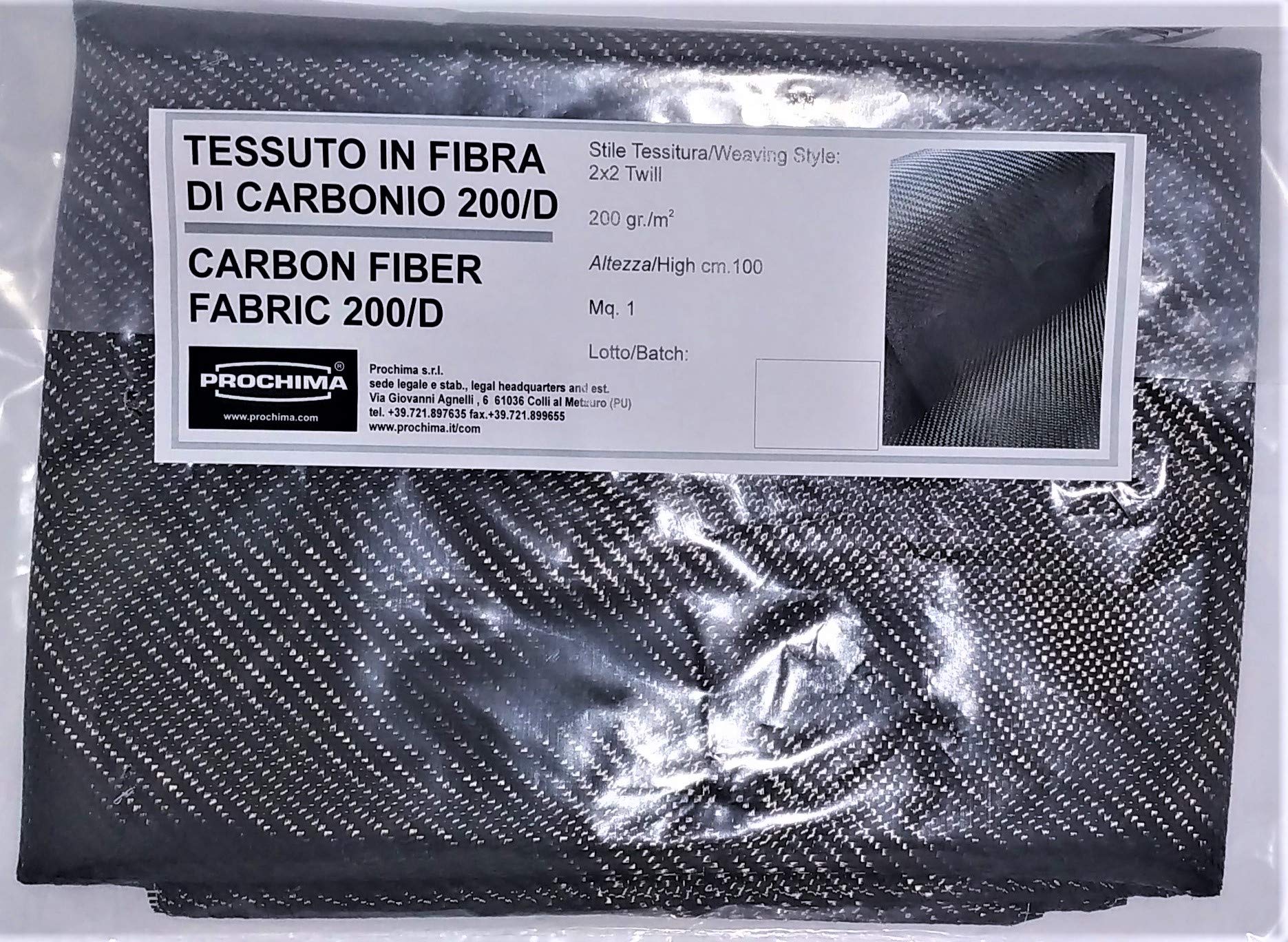PROCHIMA Carbon-Gewebe C-200/D H 100 cm, 1 ml