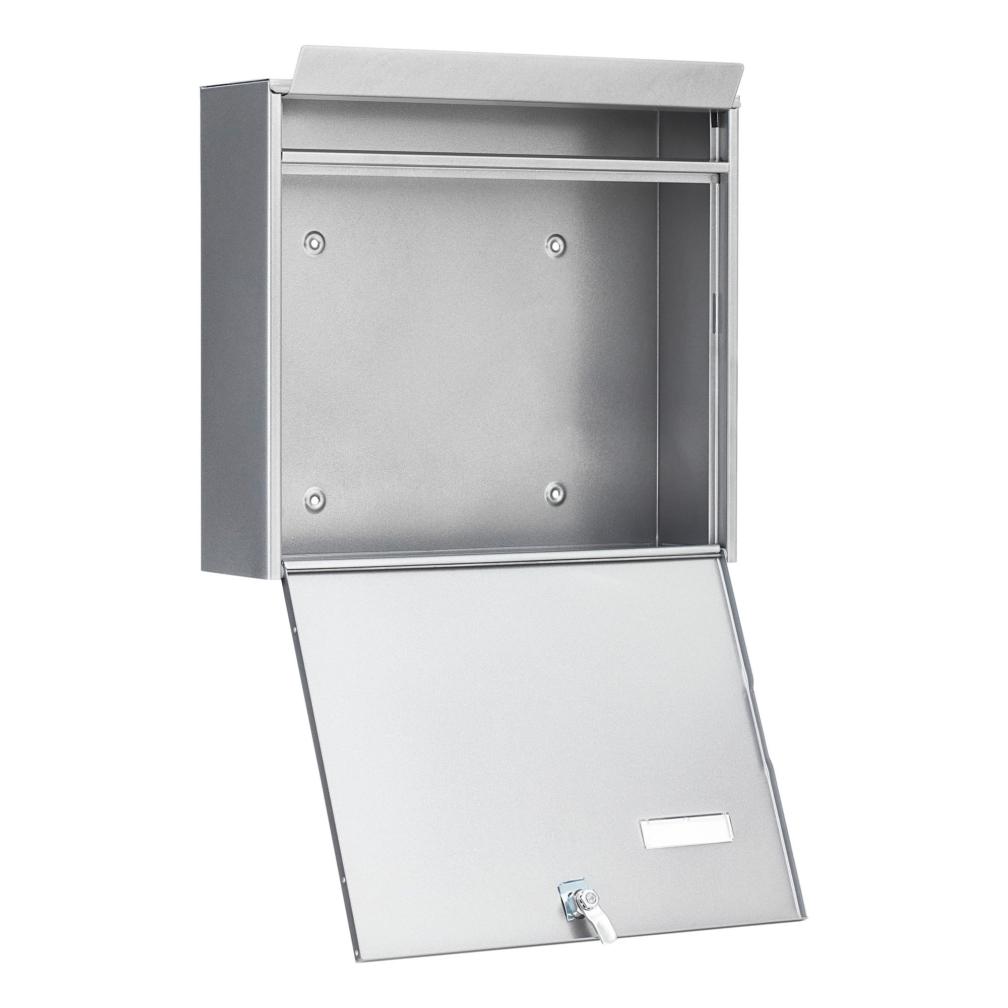 BURG-WÄCHTER Mail 5877 Si Buzón de acero galvanizado, Plateado