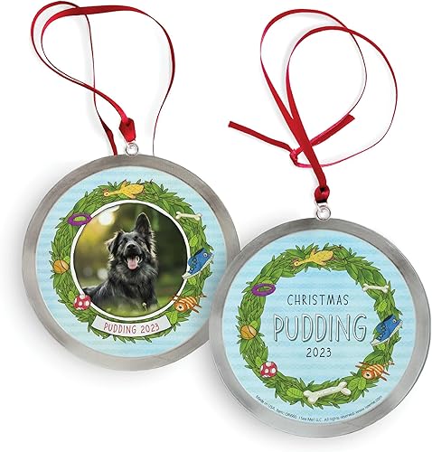 Adorno de foto personalizado para mascotas para perro - I See Me!