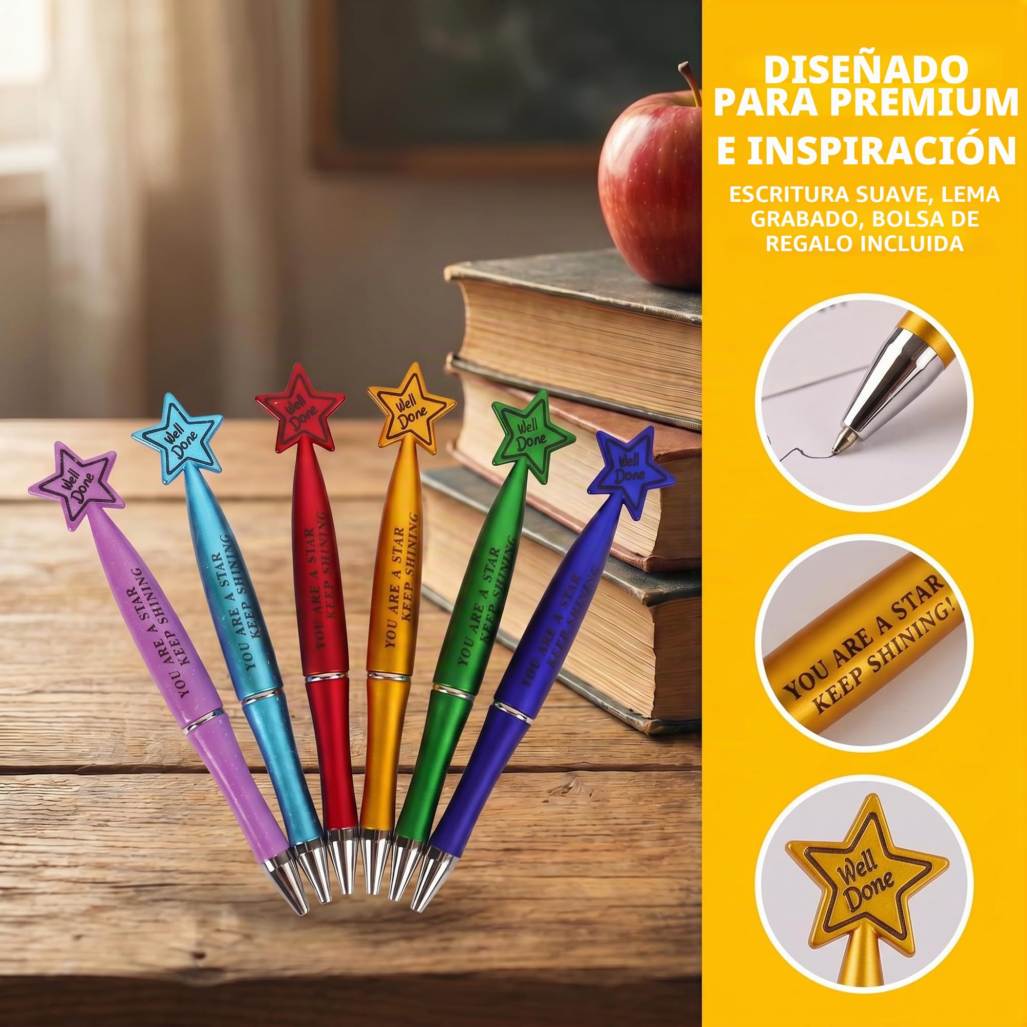 30 paquetes de regalos de fin de curso para niños y estudiantes, regalos de fin de año para clase de 30 niños, bolígrafos/tarjetas motivacionales para alumnos/regalos para alumnos que dejan