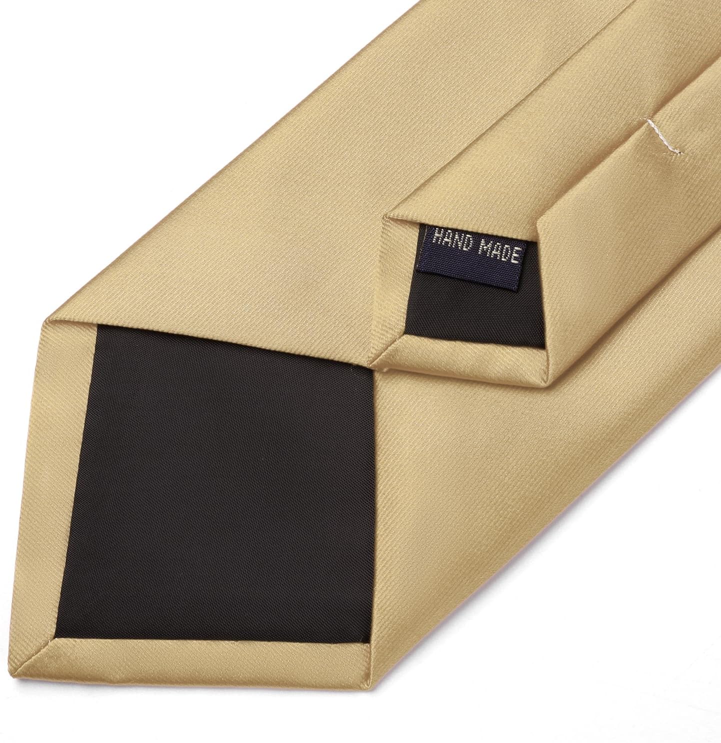 Ties for Men Formal Ties with Pocket Square Set Classic Solid Color Mens Tie Handkerchiefs Satin Silk Neckties in Box - Image 7