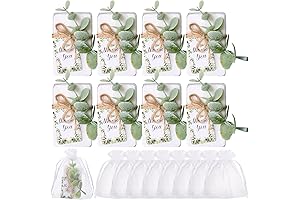 Mini Eucalyptus Guest Soaps for Weddings