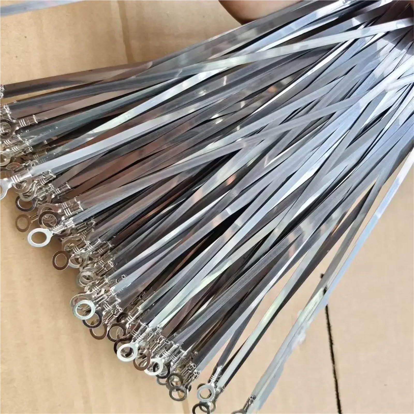 Juego de 10 Piezas de Repuesto for selladora de Impulso: Tiras termosellables, Elemento Calefactor, Agarre, 30/40/50 cm(500 2mm)