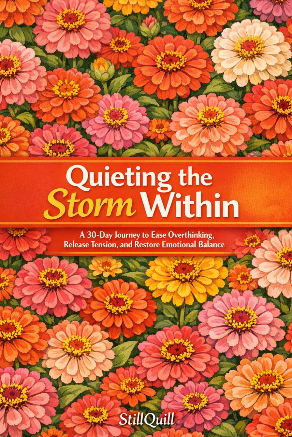 Quieting the Storm Within: A 30-Day Journey to ease overthinking, release tension, and restore emotional balance