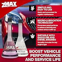 Vista 3 de zMAX 58-011 - Kit de fórmula de motor y combustible - Fácil de usar - Reduce la acumulación de carbono y lubrica el metal prolongando la vida útil