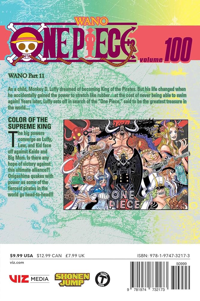 One Piece, Vol. 100: Oda, Eiichiro: 9781974732173: Books