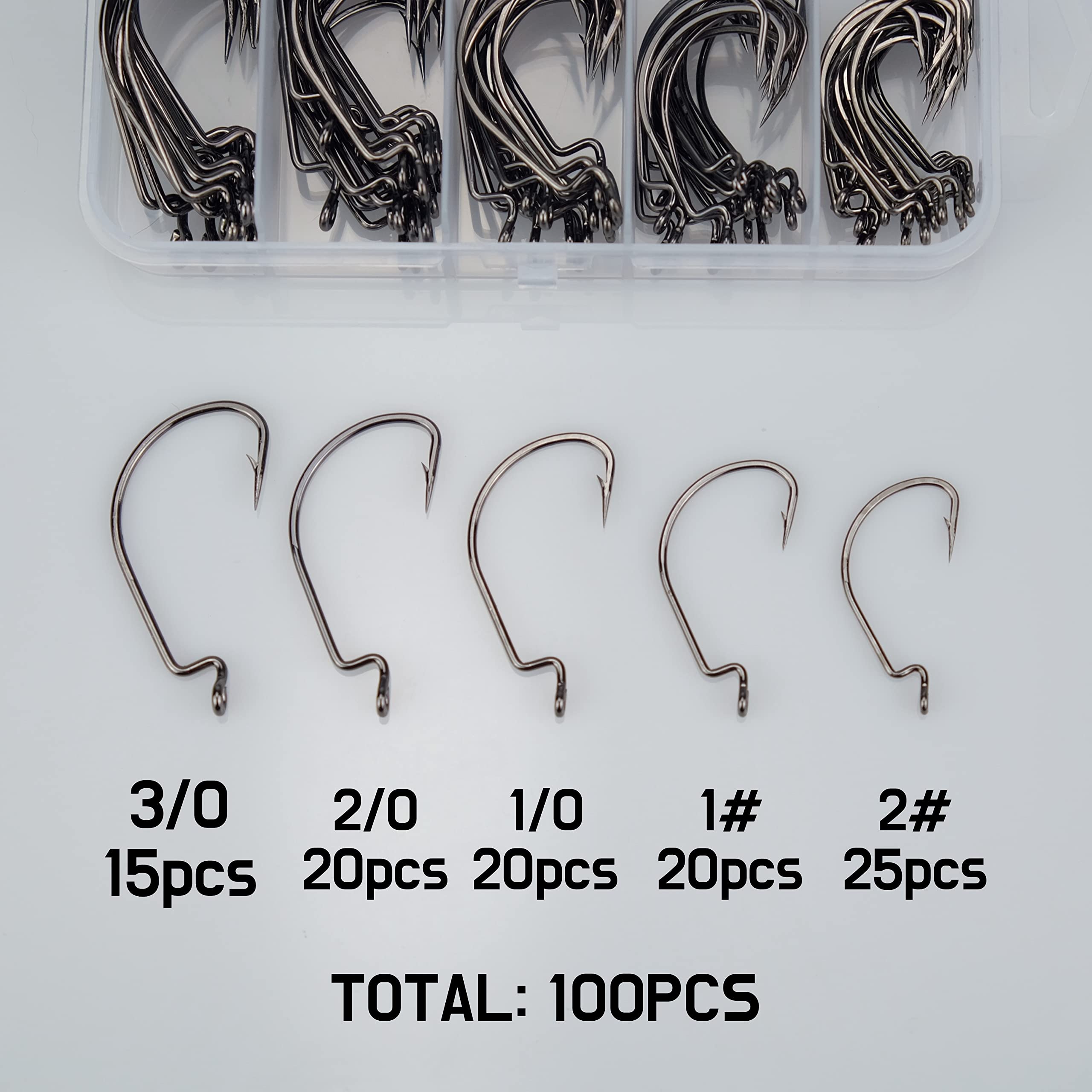 Saltwater Stainless Steel Circle Hooks Stainless Steel Octopus Hook Saltwater Fish Tuna Hooks