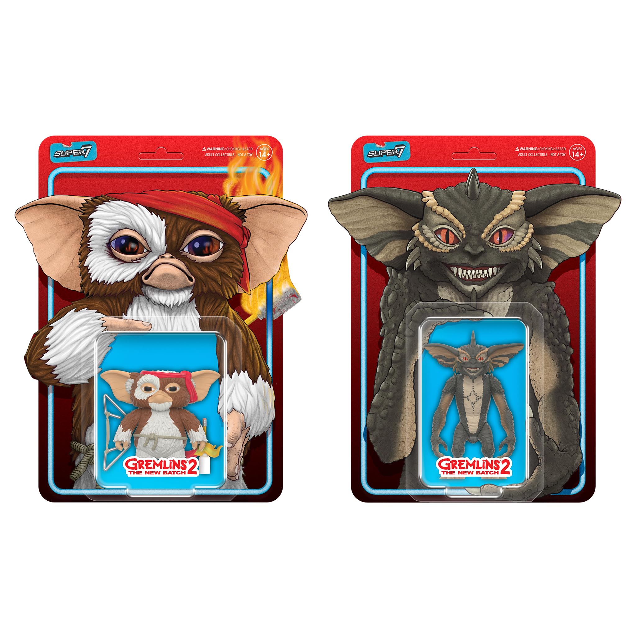 Super7 Reaction Figure Gremlins 2 Mohawk (Battle-Ready Character