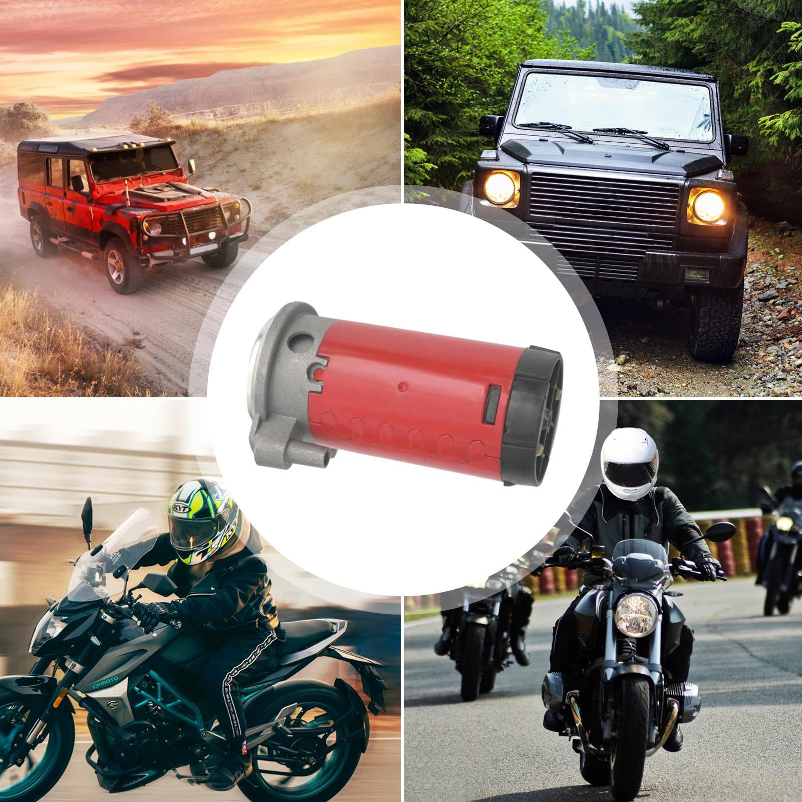 Tromba d'Aria Forte - Compressore a Tromba d'Aria SUV Universale 12V/24V 150dB | Tromba d'Aria Universale per Auto per SUV, Viaggi, Auto Convertibili, Barche