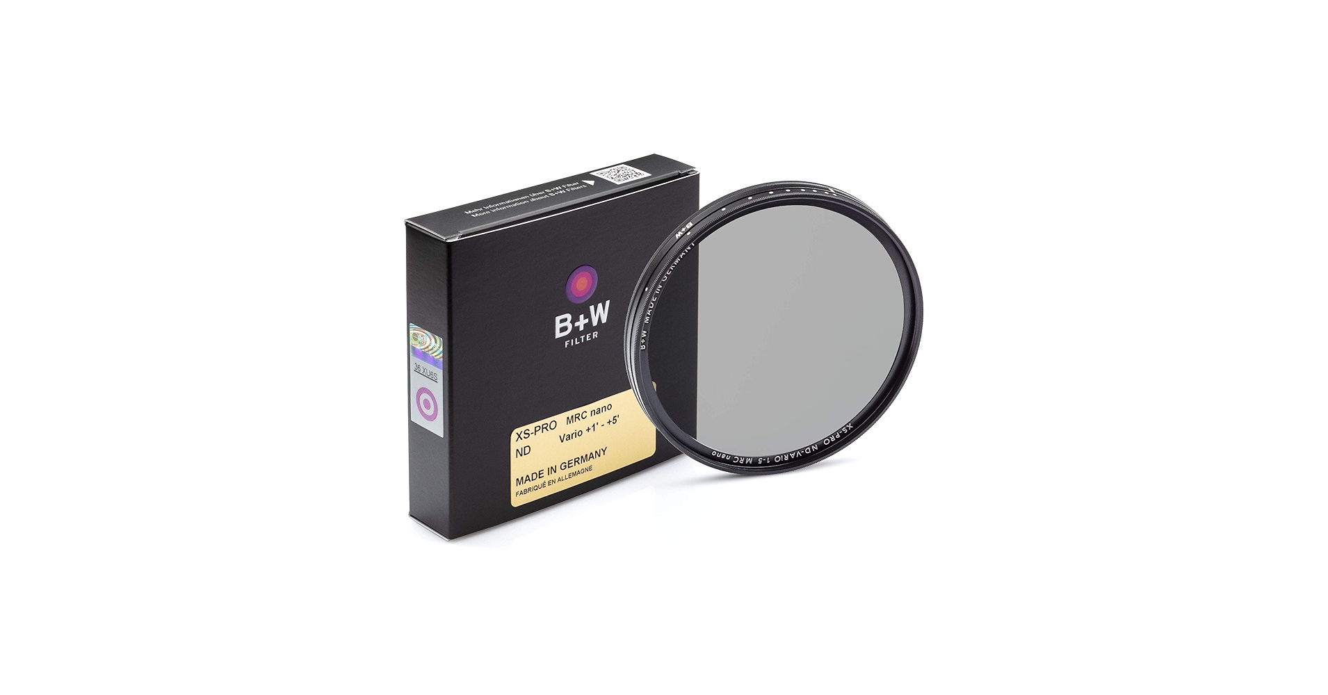 その他 b+w xs-pro ND-VARIO mrc nano 72mm 1-5 B + W 72mm XS-Pro Vario Neutral Density MRC Nano Filter