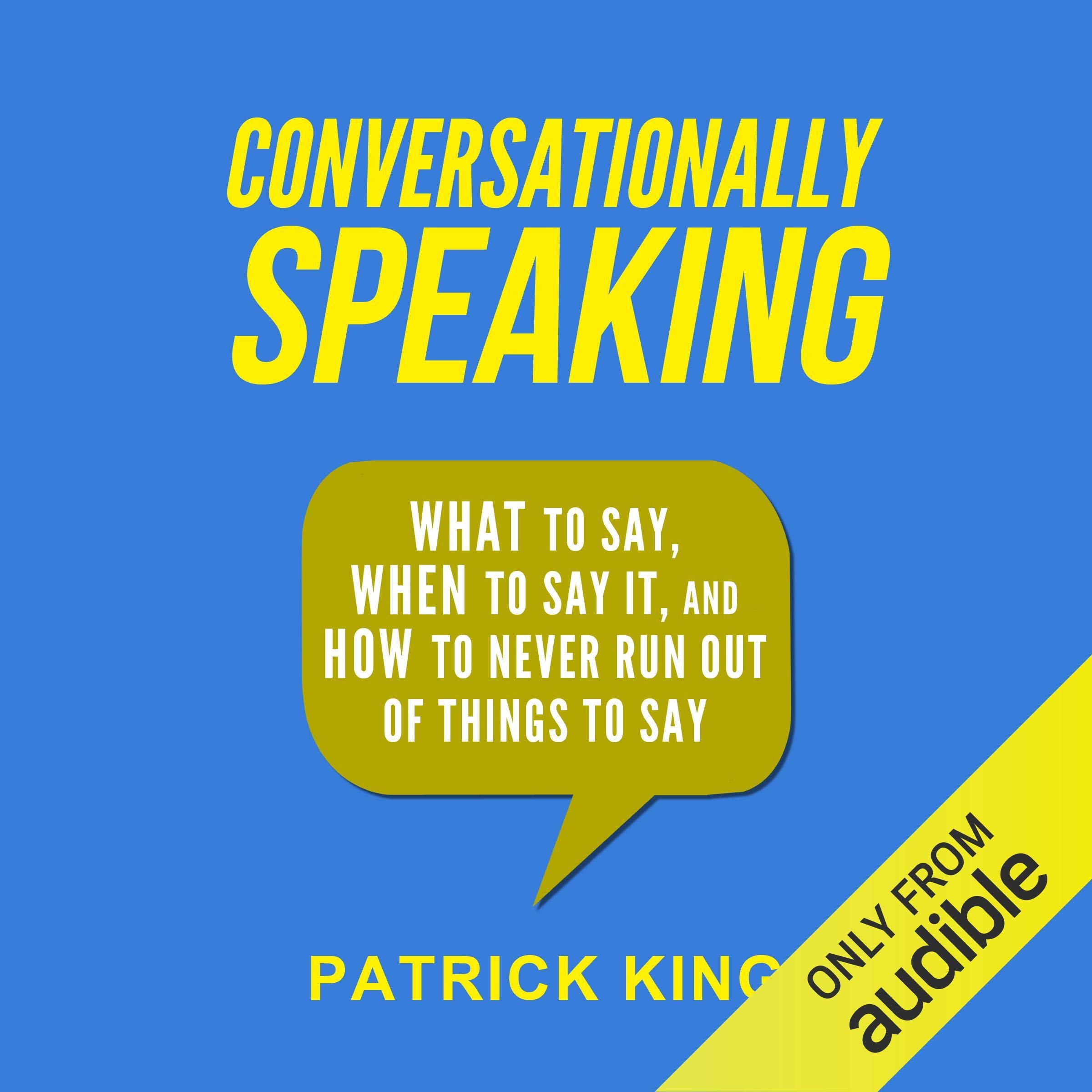Cover art for Conversationally Speaking