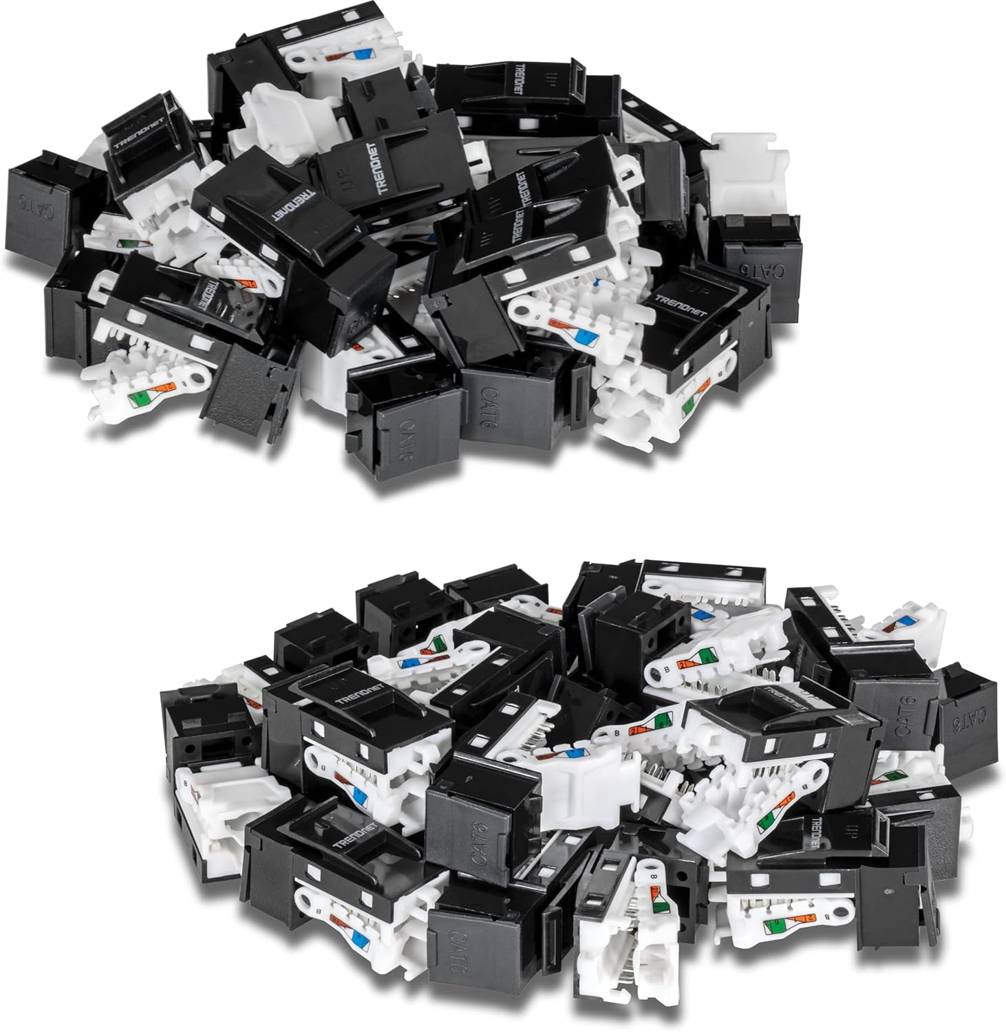 TRENDnet Cat6 RJ45 Keystone Jack 50-Pack