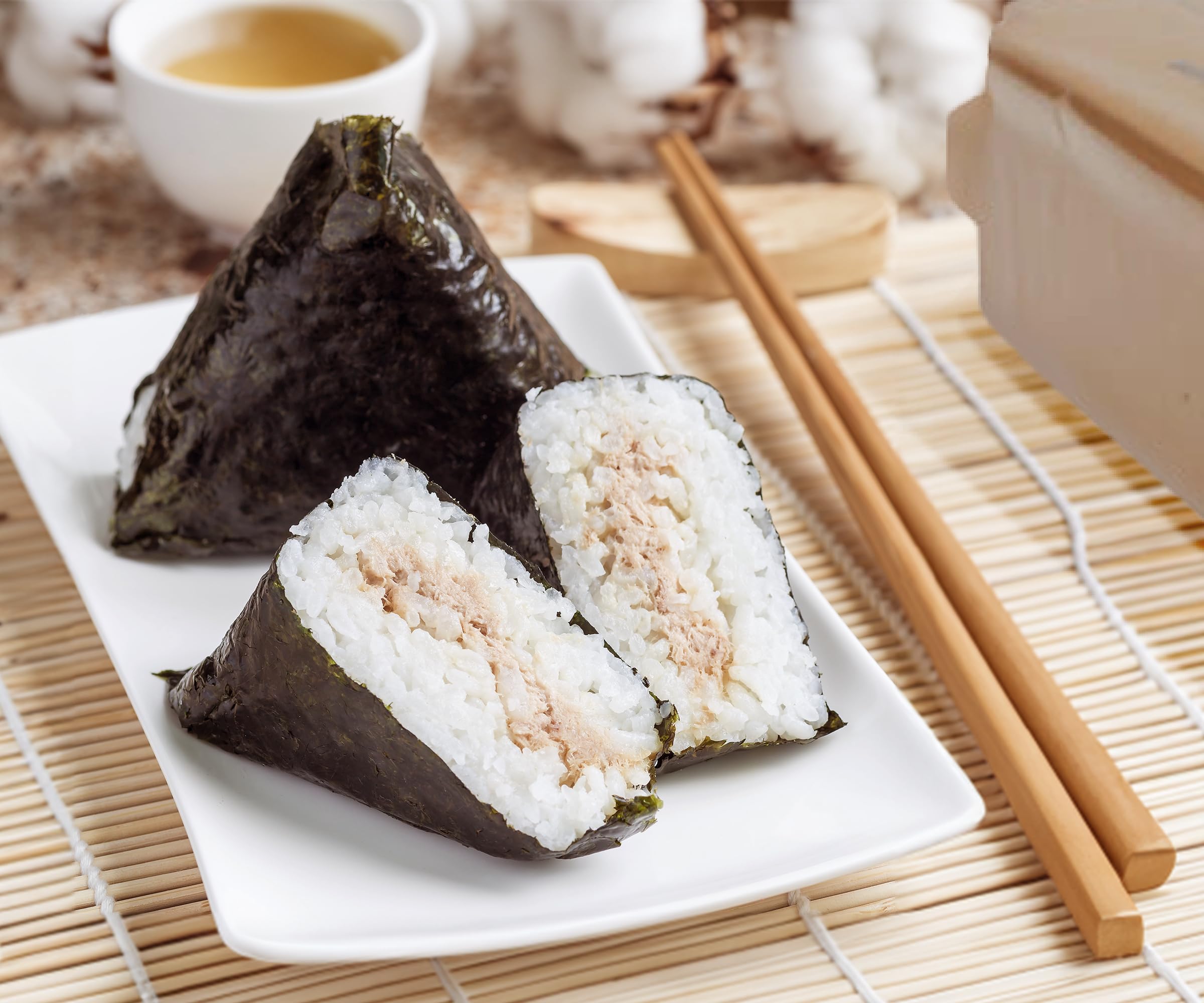 Triangle Sushi Samgak Gimbap Onigiri Seetang 100g 100 Blätter | Perfekt für Lunchboxen | Vielfalt an Füllungen möglich | Knuspriger Genuss bis zum letzten Bissen | Einfach zu verwenden