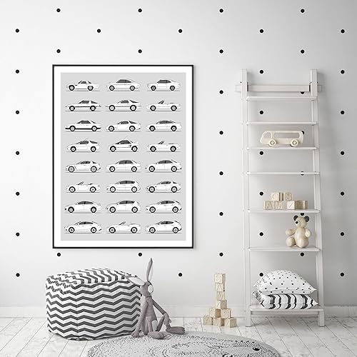 Miniatura 179 de Handmade Poster compatible with Chevy Print Wall Art Handmade Decor of the Best of Chevy Generations History Evolution 8x10" (Unframed) Satin Print