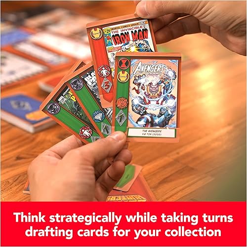 Miniatura 10 de Marvel United, Superhero Card Strategy Board Game Comic Bundle con Spiderman y Dr. Strange Expansion, para adultos y niños a partir de 14 años