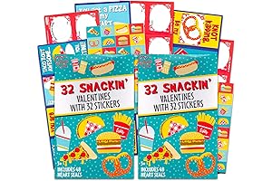 Taco 'Bout a Great Valentine's Day: Delightful Snackin' Valentine's Day Cards for Kids