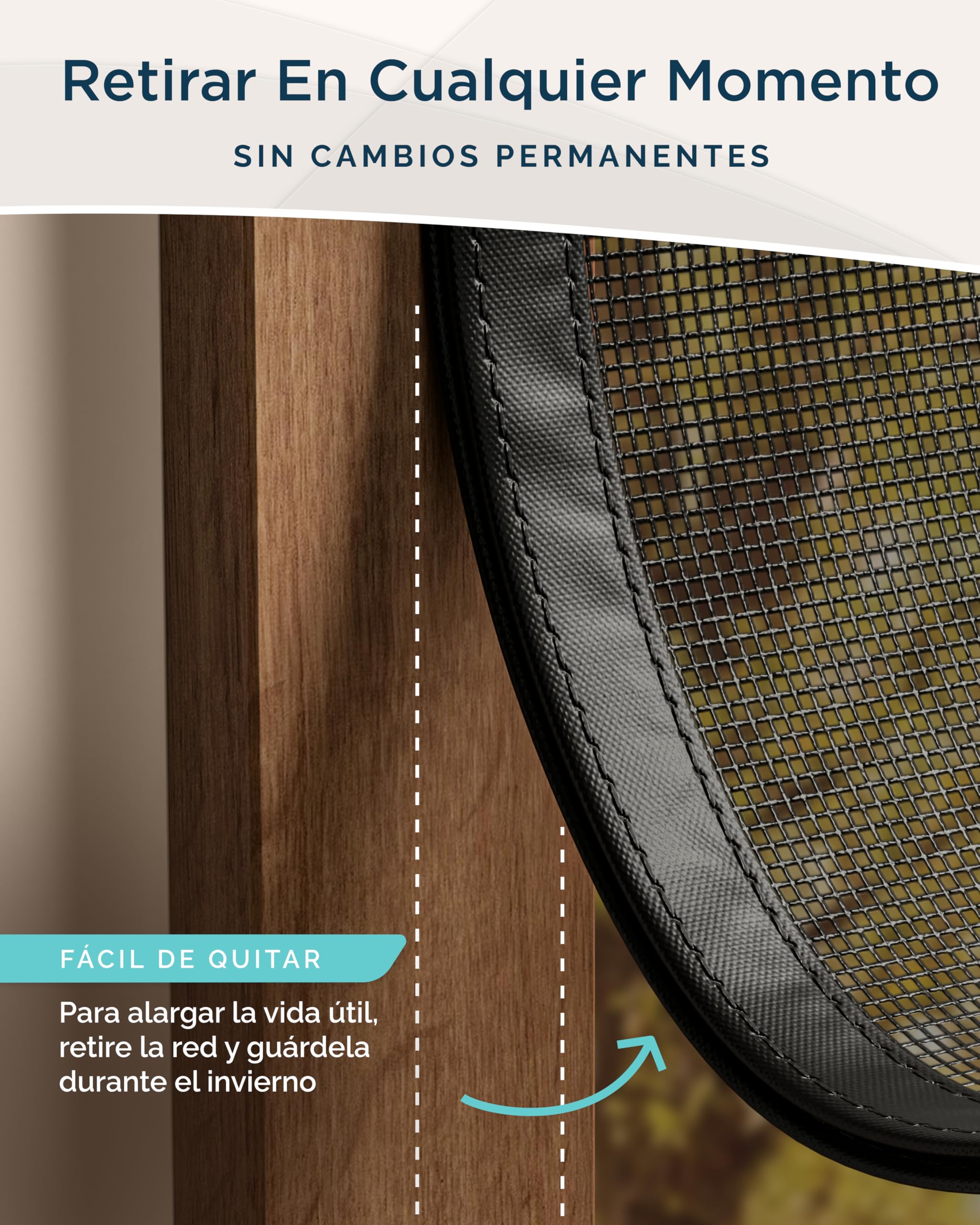 ARCOL Mosquitera Puerta Magnética 80x250 cm de Fibra de Vidrio – Adiós a los Mosquitos en 3 min, Malla Ultra-Fina, Cierre Automático con Imanes y Pesos, Cinta de Fijación Extra Ancha (Negro)