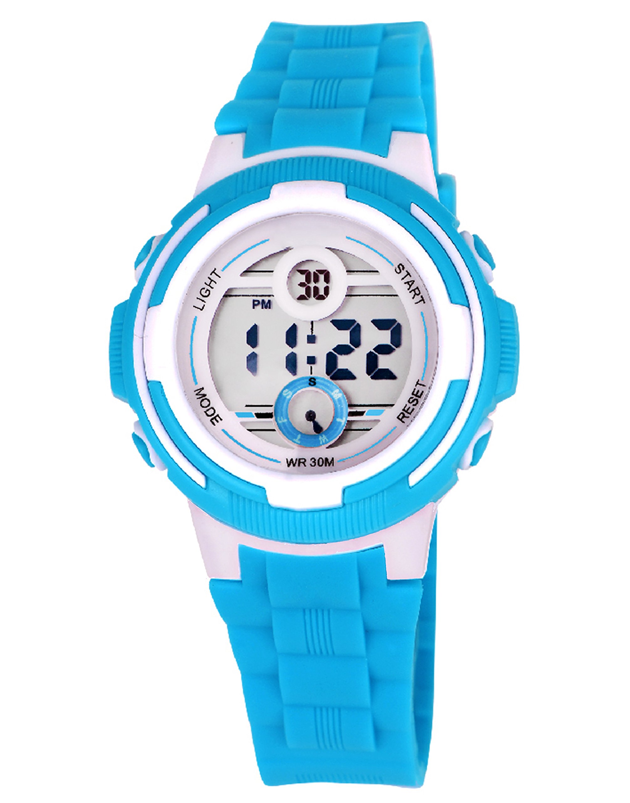 Time Up Digital Arrow Style Date Special Dial Alarm & Chronograph Sports Watch for Kids-KMR-8569118-1 (B07C6H6C61) Amazon Price History, Amazon Price Tracker