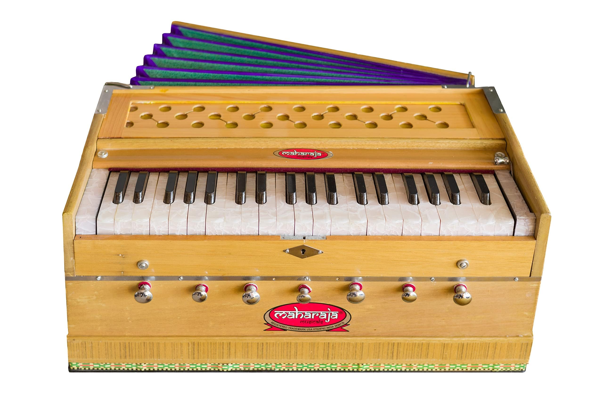 Harmonium, Maharaja Musicals, Model 2025-26 In USA, 3 1/4 Octave