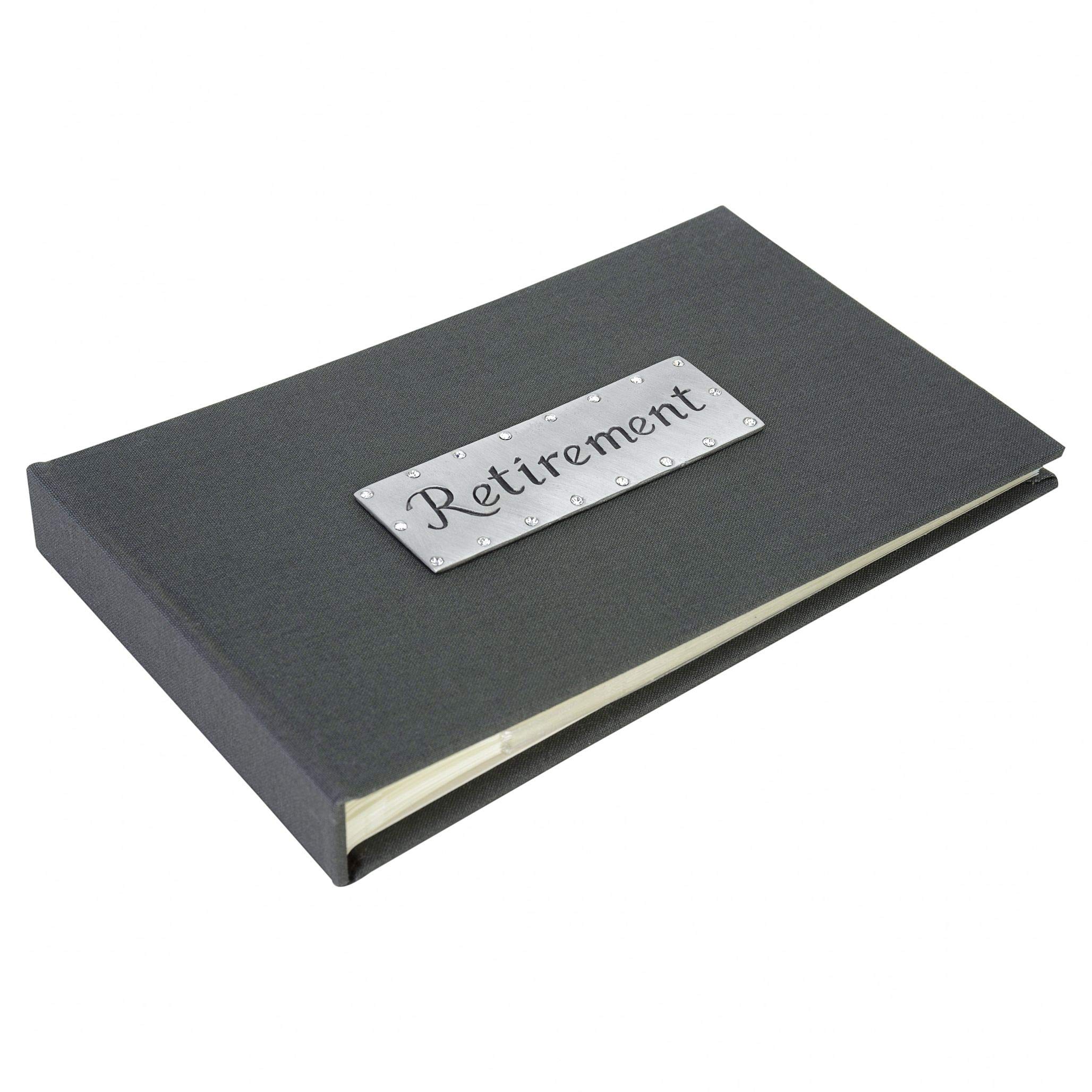 Metal Planet Ltd Unisex Grey Retirement Photo Album In Smart Holds Forty 6X4 Inch Photos
