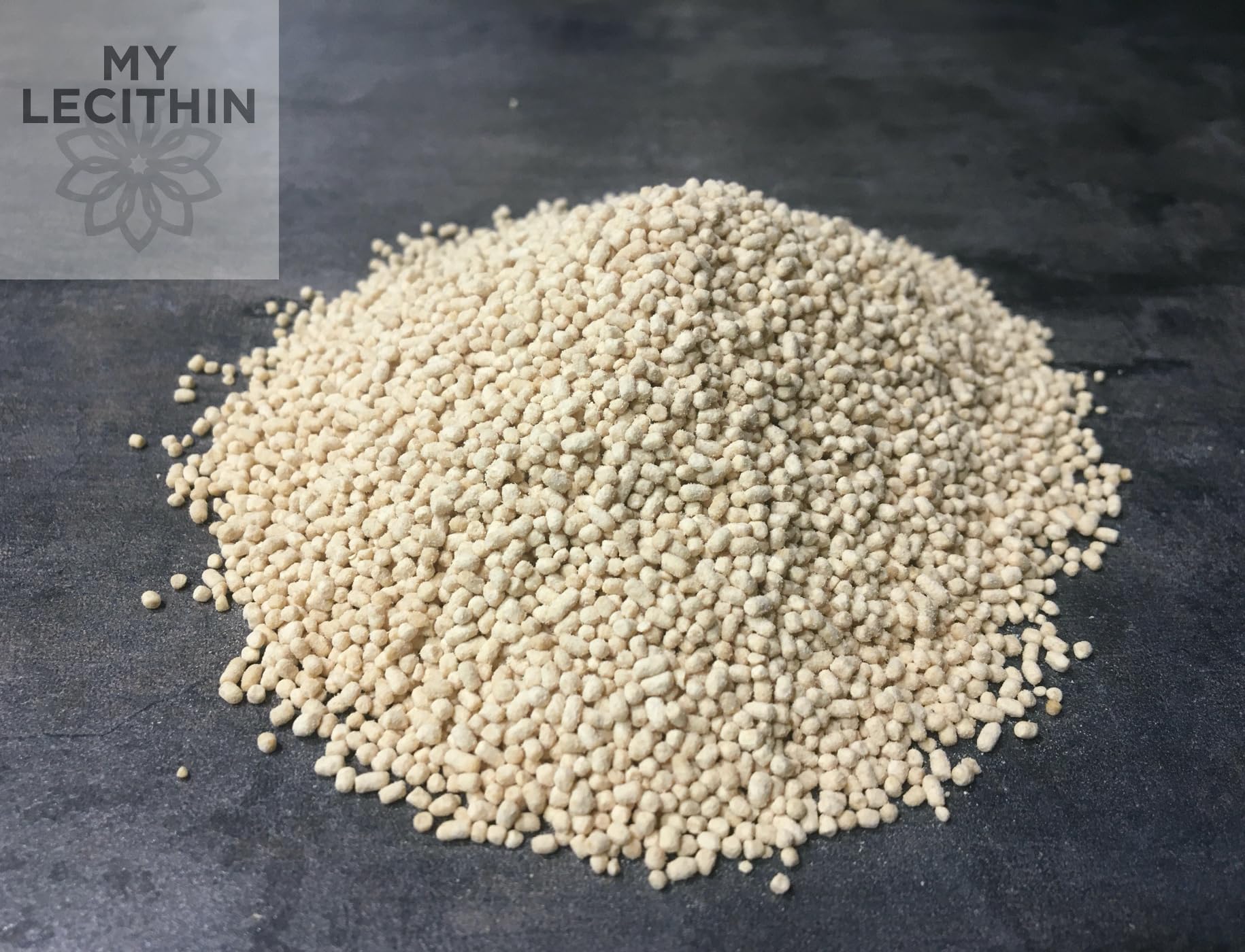 Gránulos de lecitina de girasol, producidos en Alemania, veganos, sin OGM, sin alérgenos (500 gr)