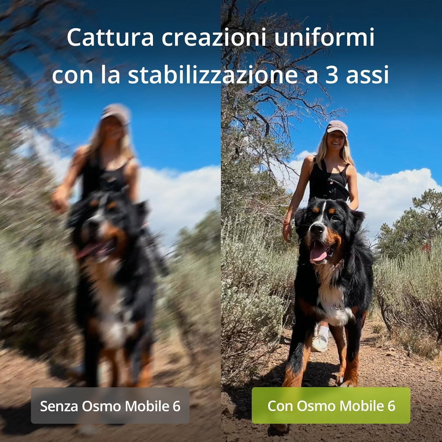 DJI Osmo Mobile 6 Fill Light Combo, stabilizzatore per smartphone a 3 assi, manico integrato, portatile e pieghevole, per Android e iPhone, tracciamento oggetti, grigio ardesia