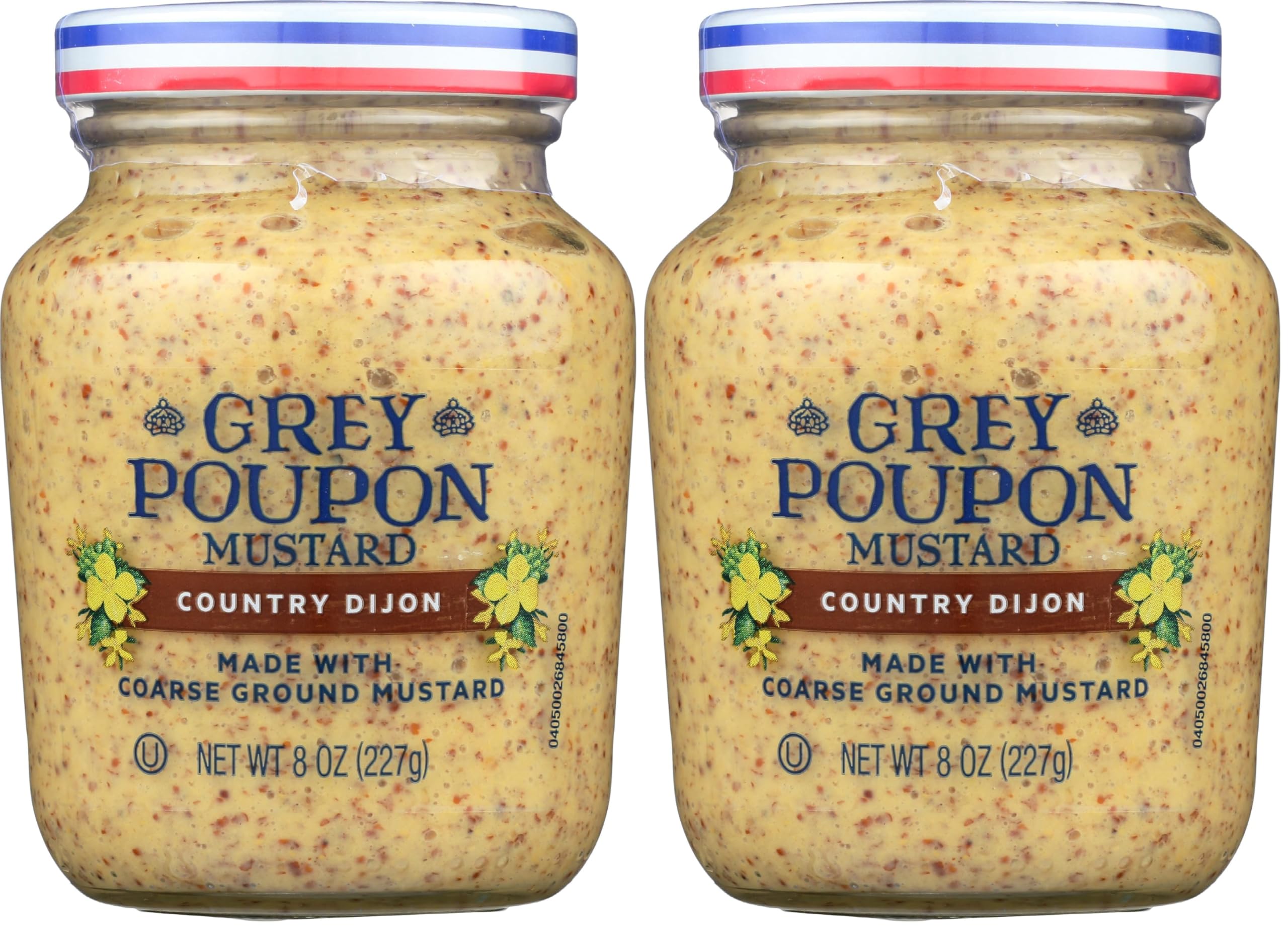 Amazon.com : Grey Poupon Country Dijon Mustard (8 oz Jar) (Pack of