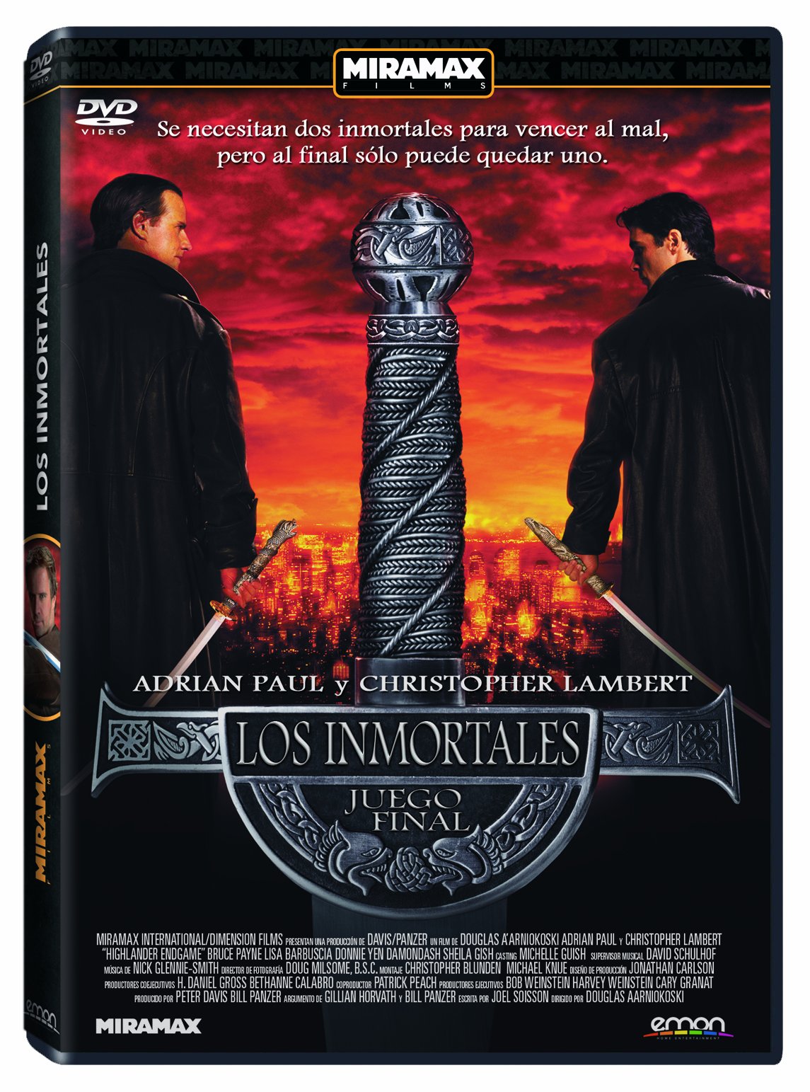 Los Inmortales: Juego Final [DVD]: Amazon.es: Christopher Lambert