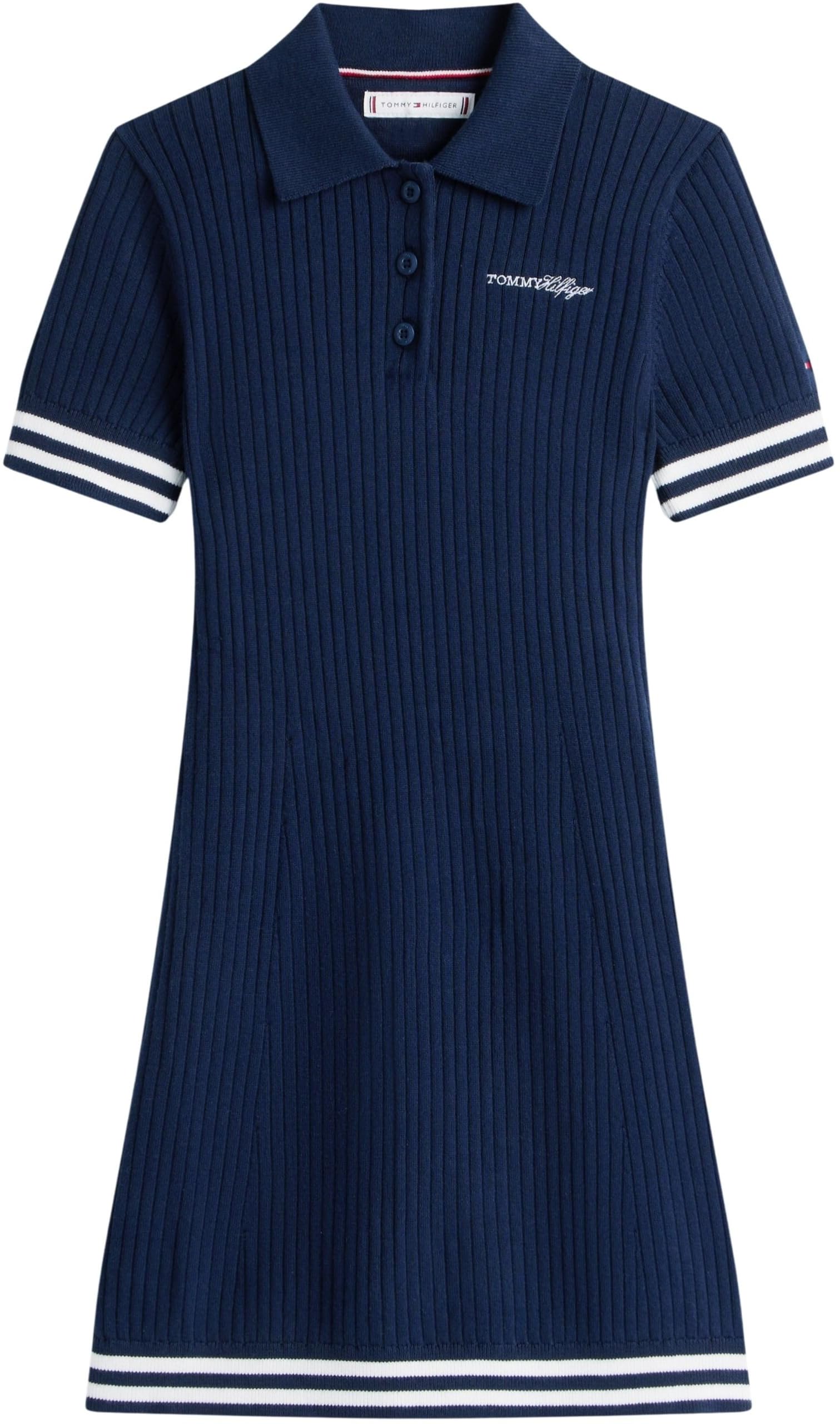 Tommy Hilfiger Mädchen Sweater Dress Ss Kg0kg09308 Kleider (1er Pack)